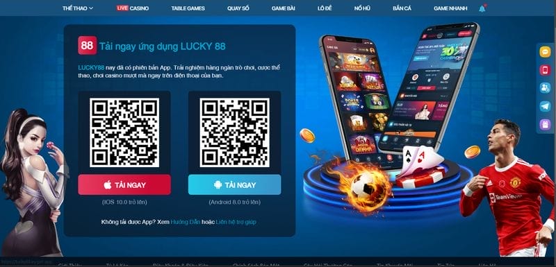 Hướng dẫn cách tải game Lucky88