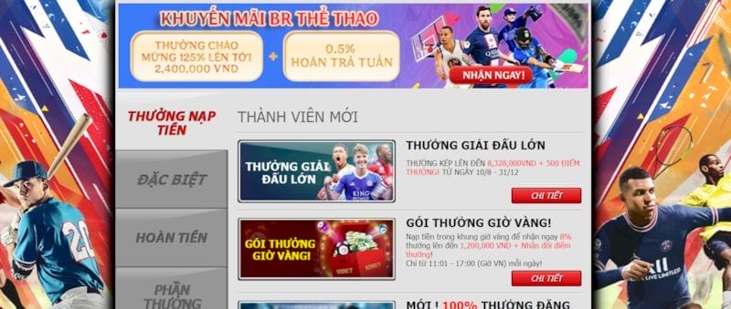 Khuyến mãi siêu khủng được 12Bet cung cấp